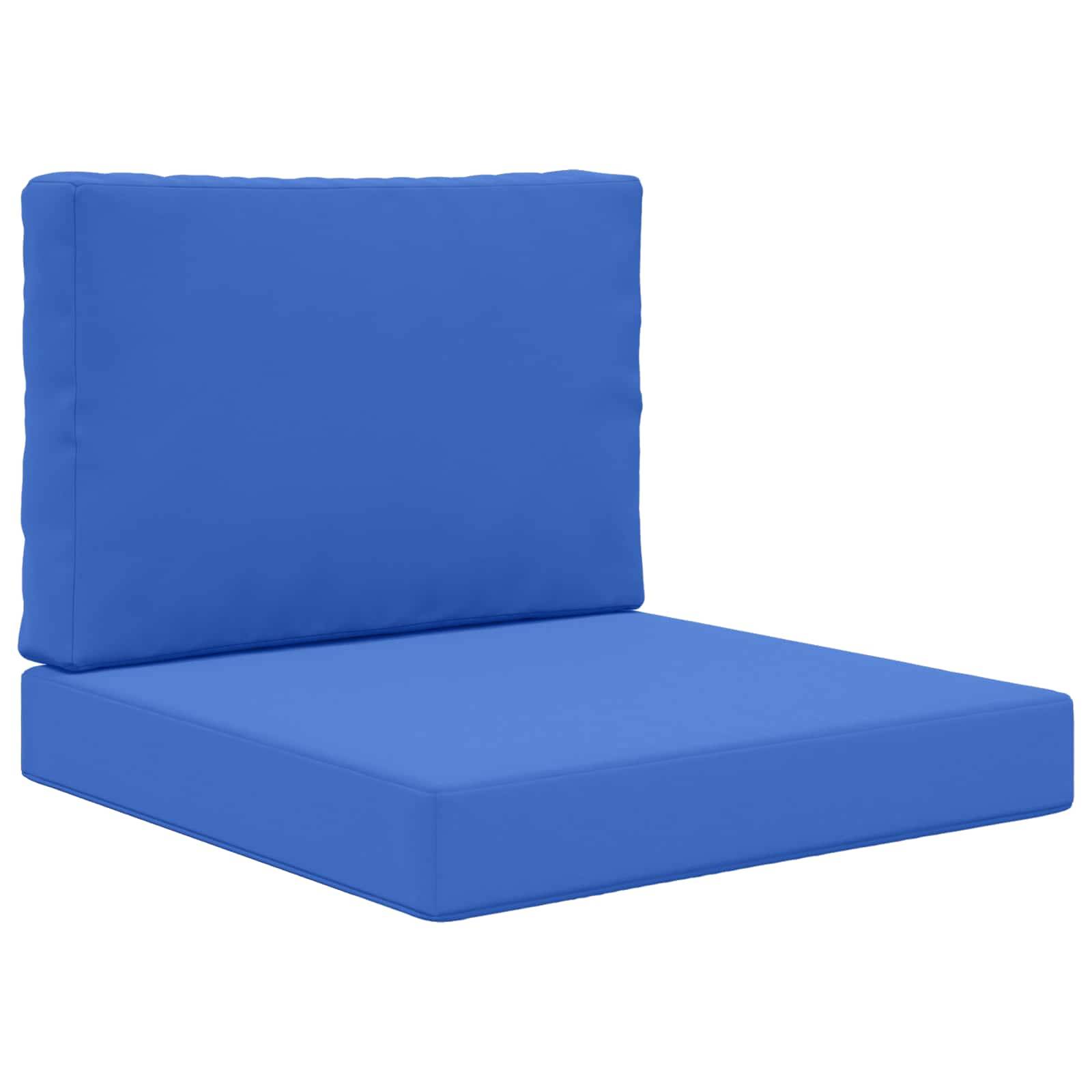 vidaXL Sofakissen für draußen 2 pcs Türkis Polyester