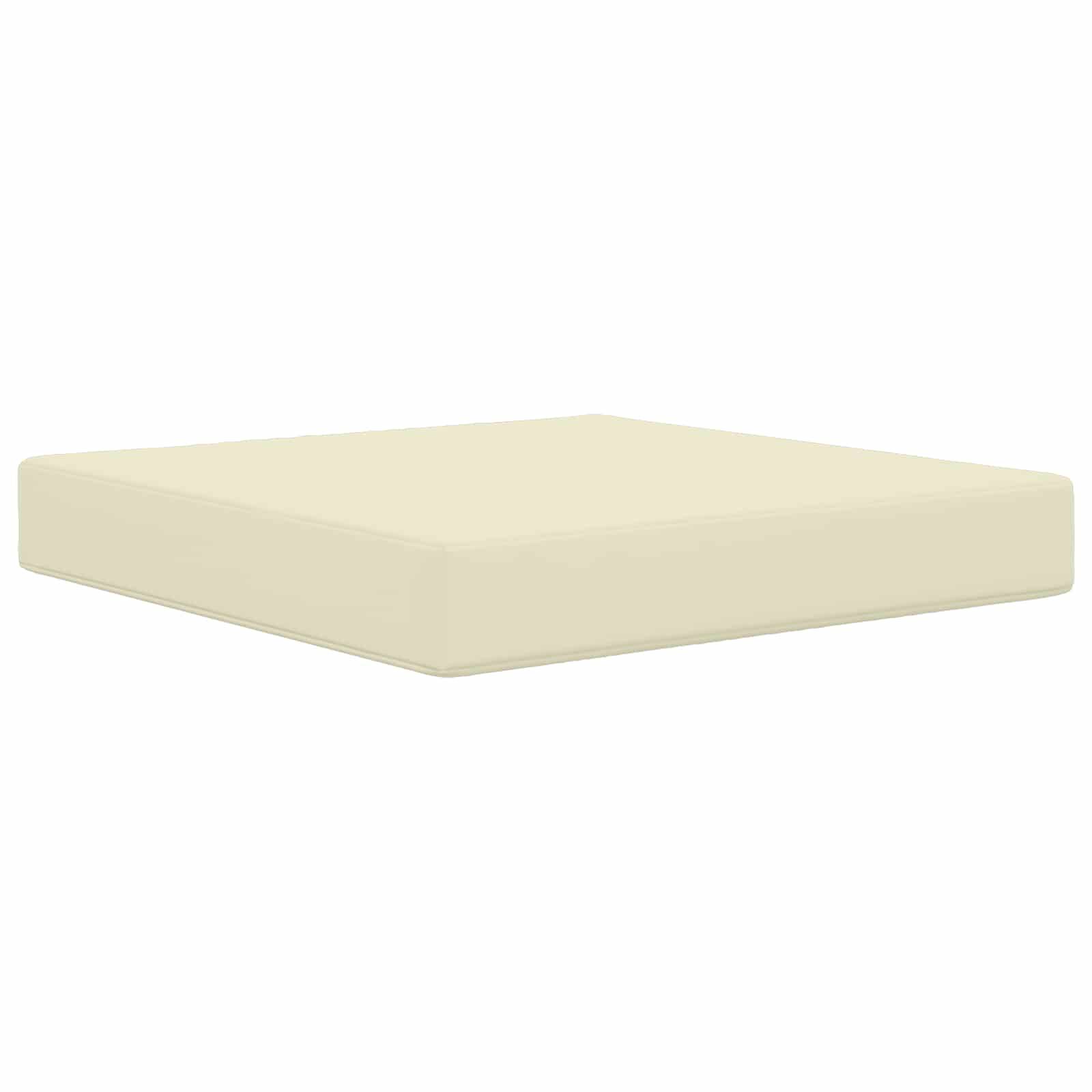 vidaXL Sofakissen für draußen 3 pcs Creme Polyester