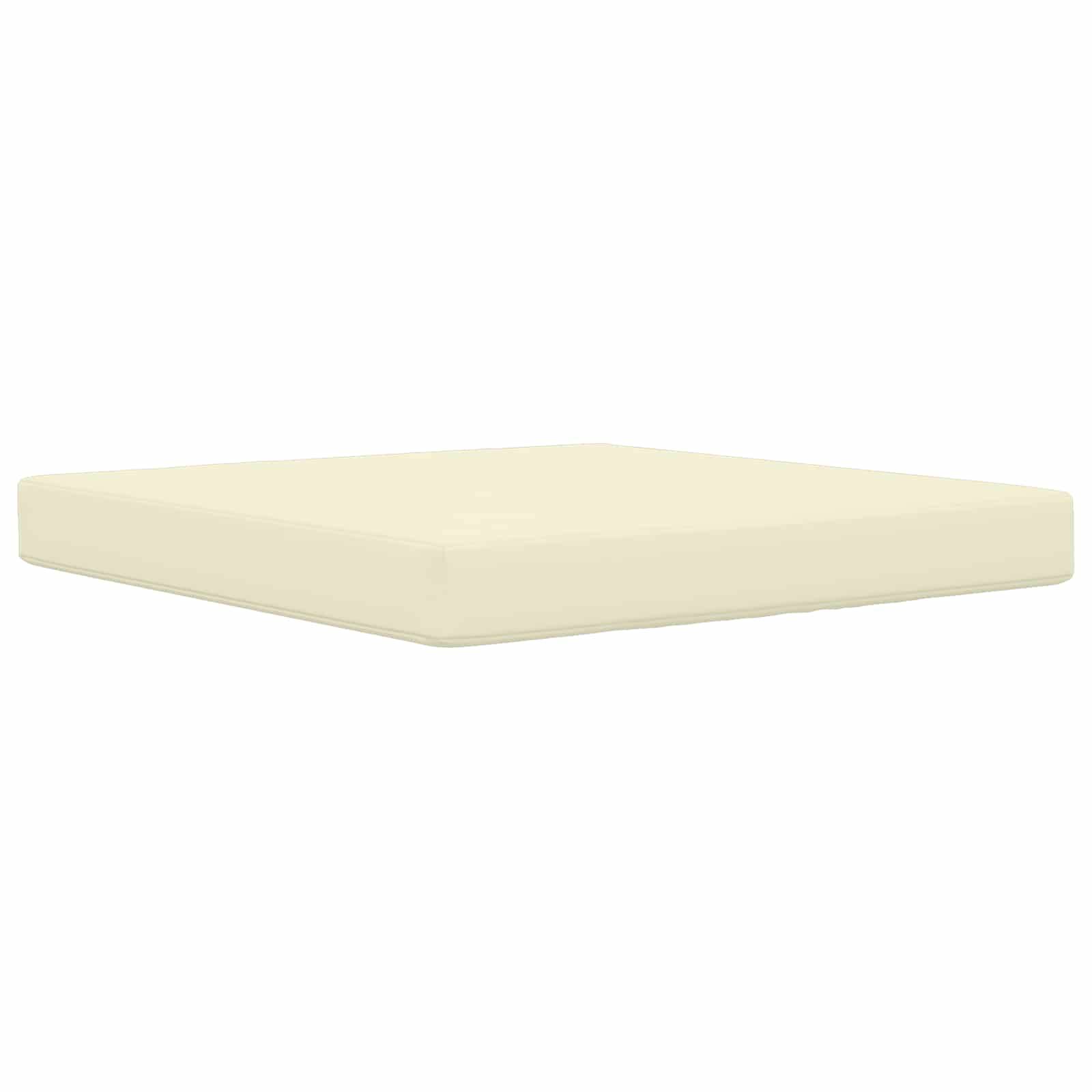 vidaXL Sofakissen für draußen 2 pcs Creme Polyester