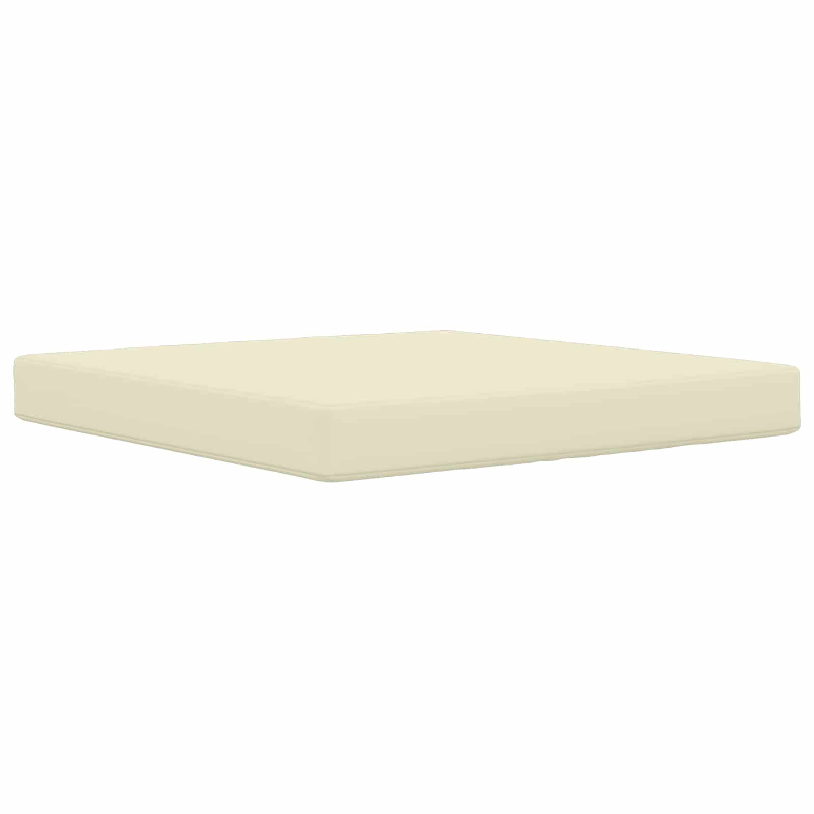 vidaXL Sofakissen für draußen 3 pcs Creme Polyester