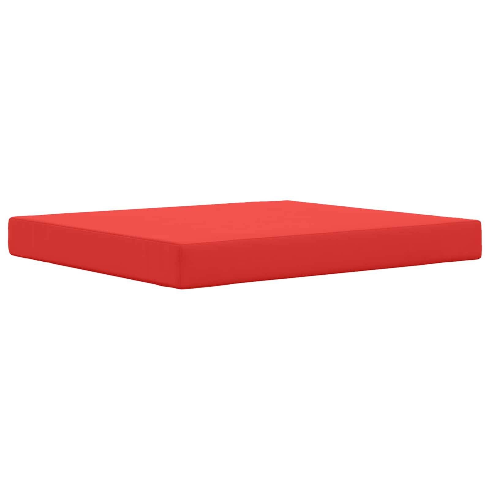 vidaXL Sofakissen für draußen 2 pcs Rot Polyester