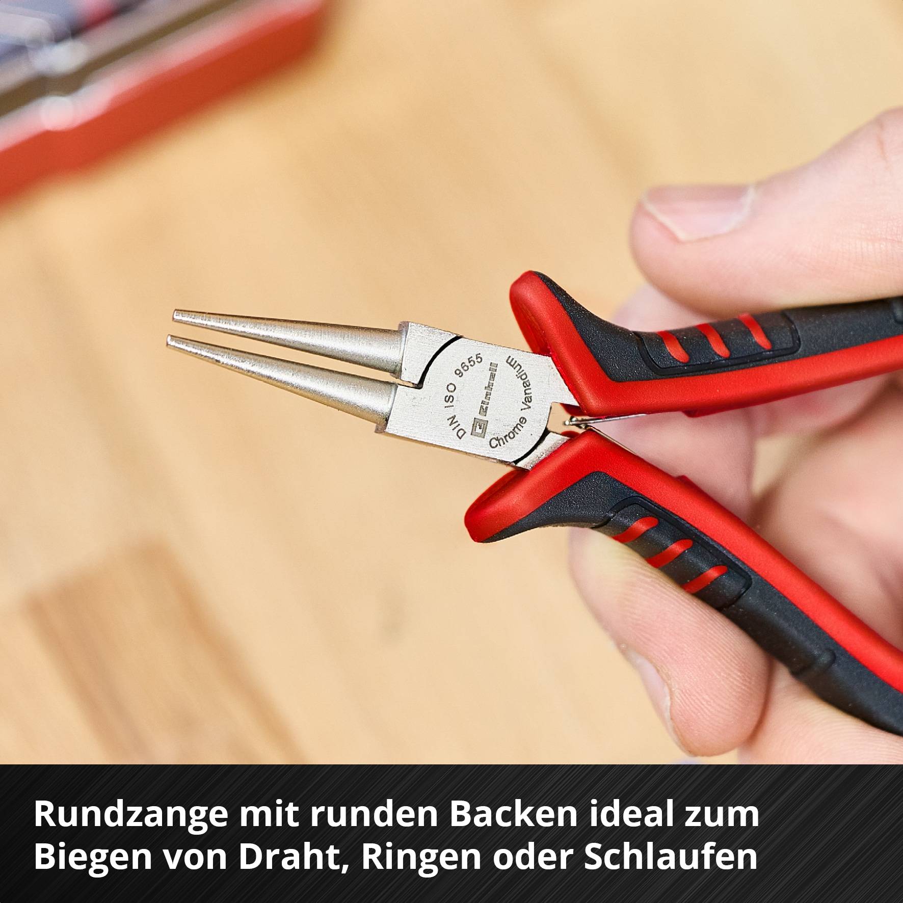 EINHELL Feinmechaniker-Zangen-Set, 370532, 4-teilig