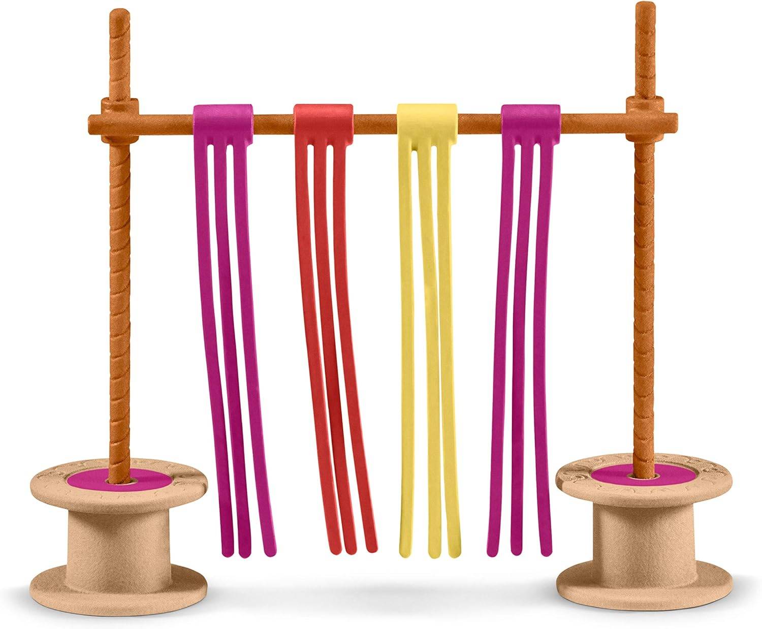 SCHLEICH 42484 Pony Flattervorhang 11-tlg.Farm World Pferd Spielset 3+