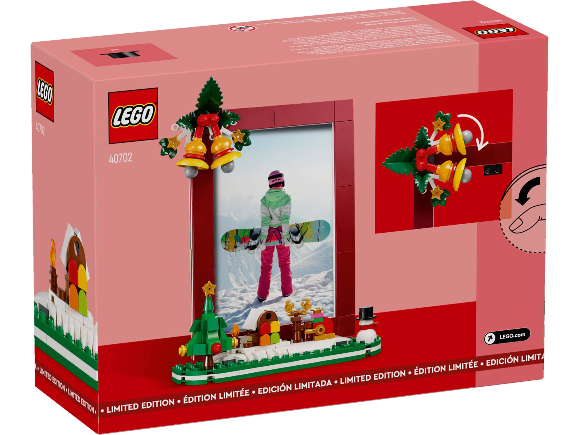LEGO® 40702 Weihnachts-Bilderrahmen