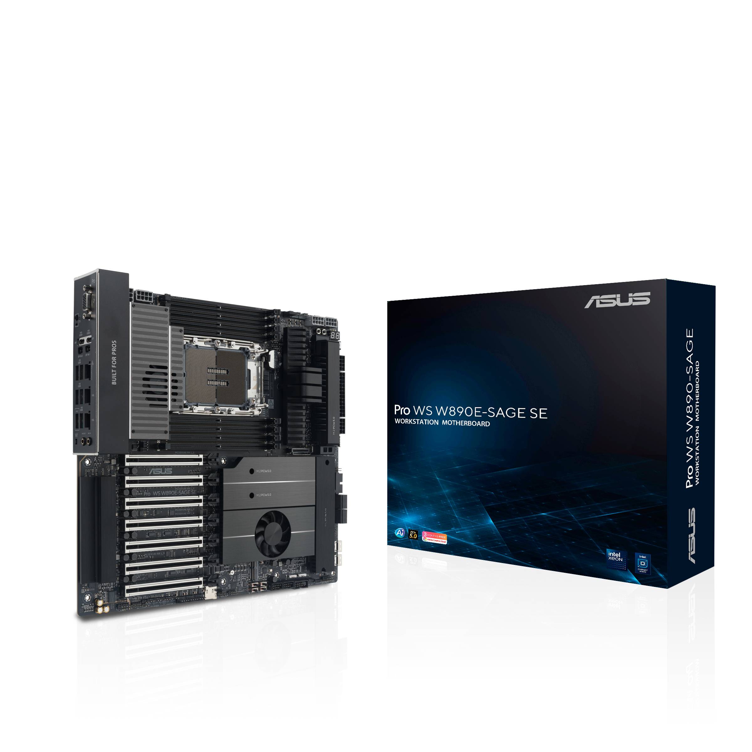 ASUS PRO WS W890E-SAGE SE (INTEL,4710,DDR5,EBB)