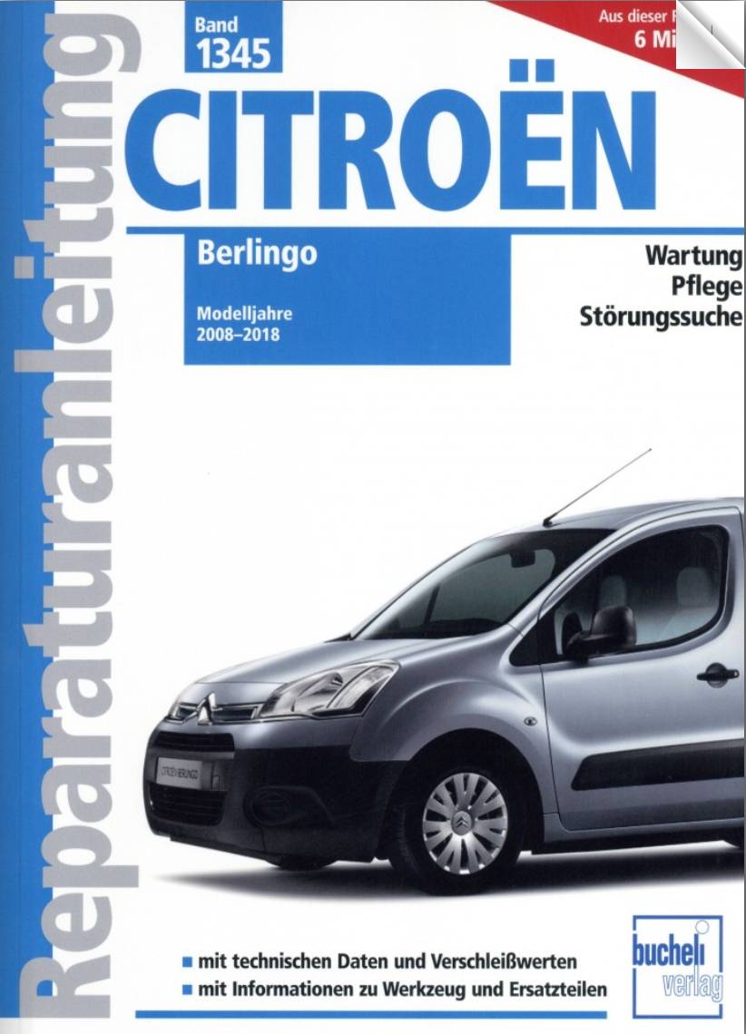 Citroën Berlingo MJ 2008 - 2018 - Fachliteratur