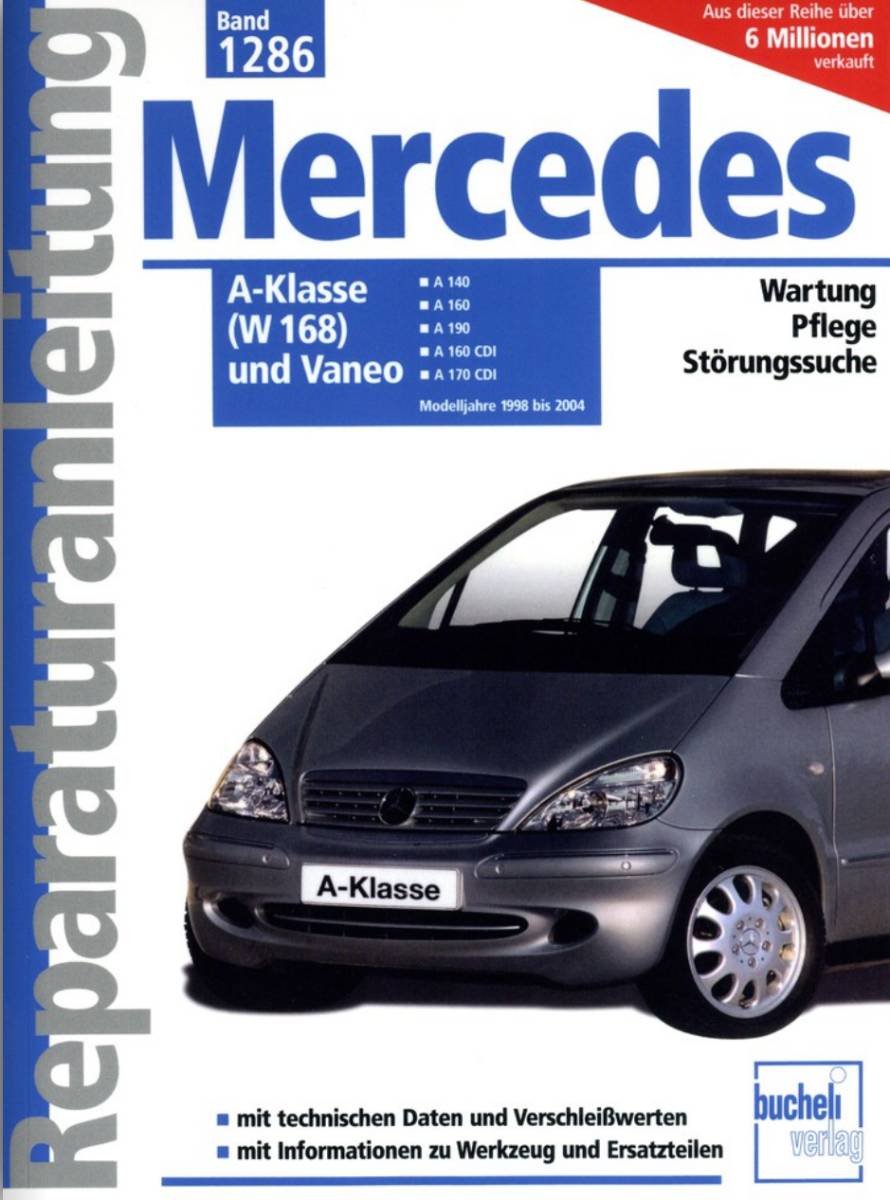 Mercedes A-Klasse W168 / Vaneo MJ 1998 - 2004