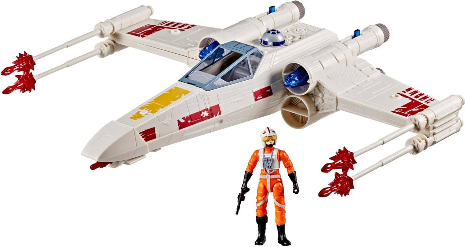 Hasbro G0768 - Star Wars Epic World of Action Luke Skywalker’s Force Strike X-Wing