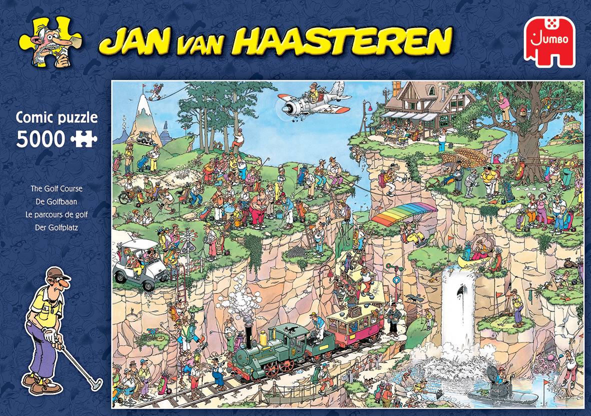 Jan van Haasteren, Der Golfplatz, 5000 Teile Puzzle