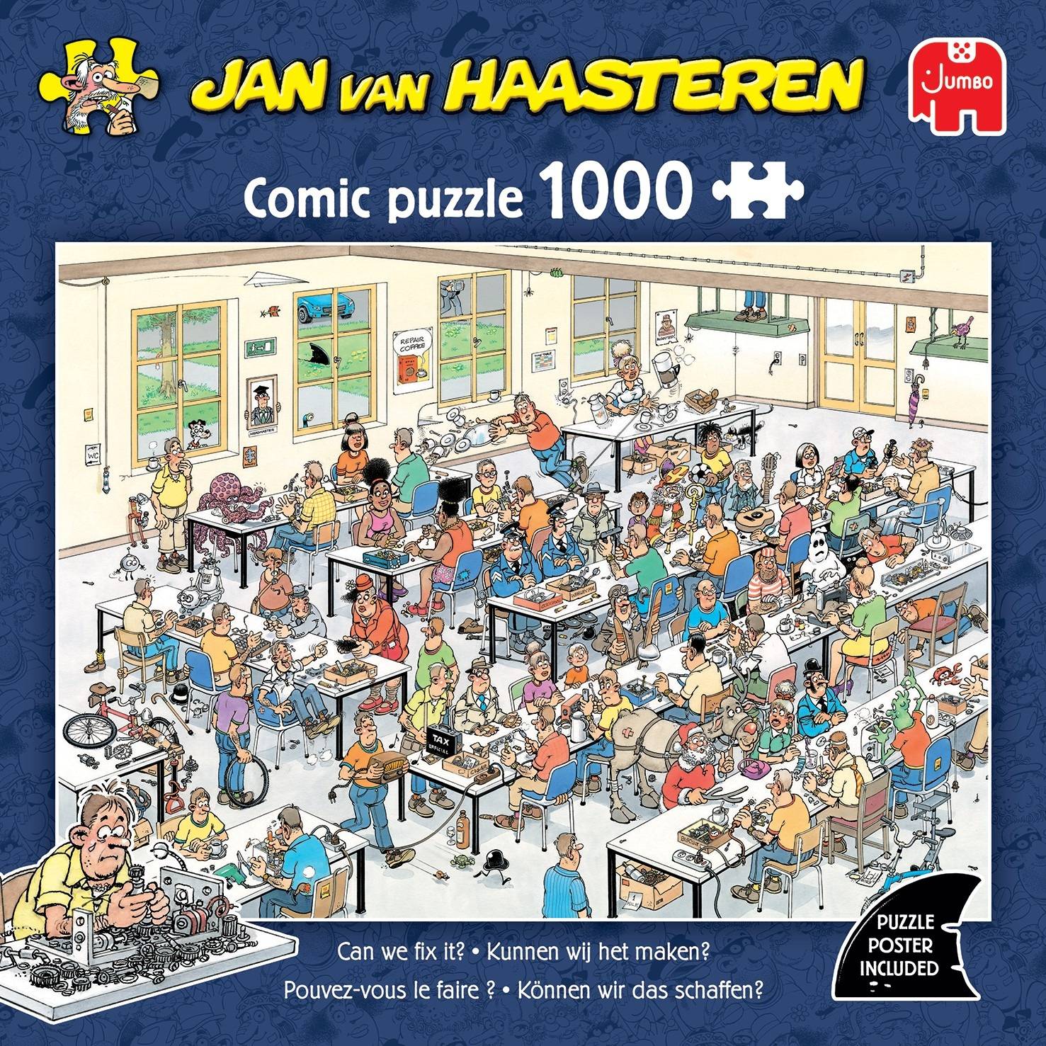 Jan van Haasteren - Können wir das schaffen? - 1000 Teile Puzzle