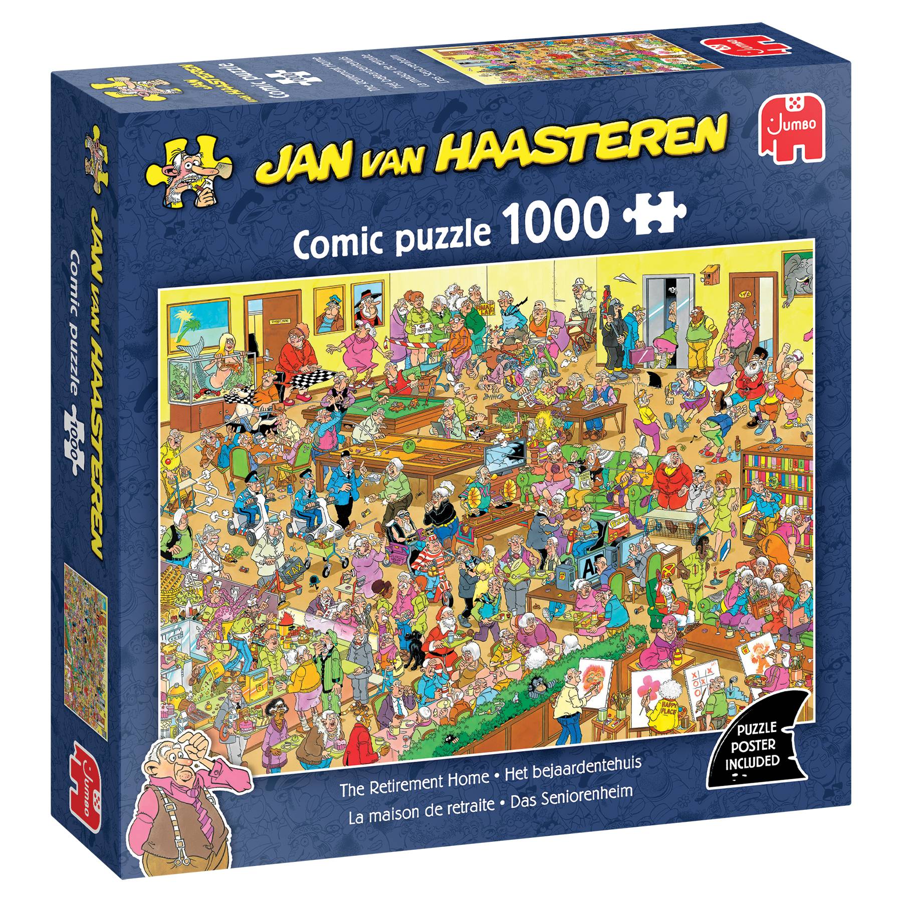 Jan van Haasteren - Das Seniorenheim 1000 Teile Puzzle