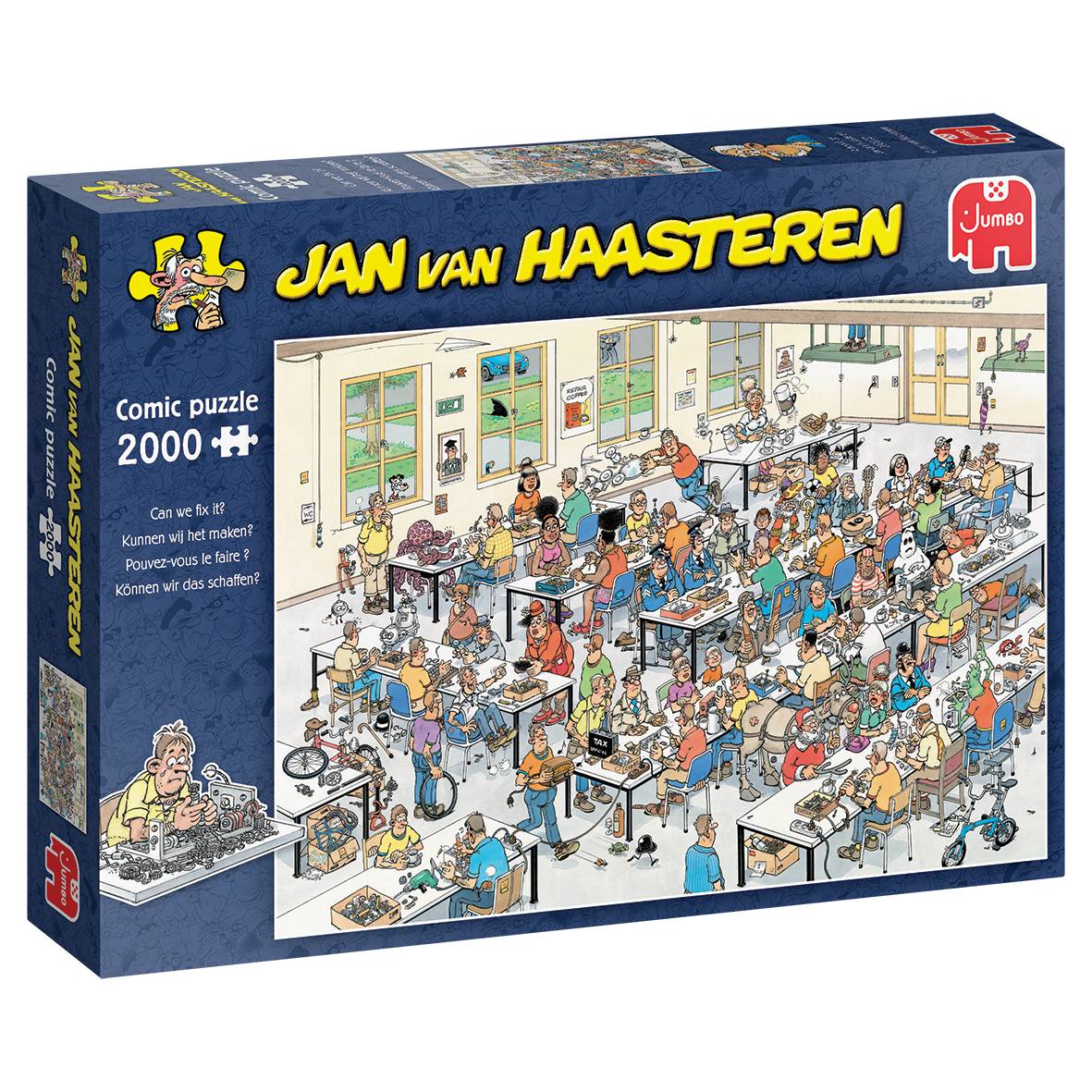 Jan van Haasteren - Können wir das schaffen? - 2000 Teile Puzzle