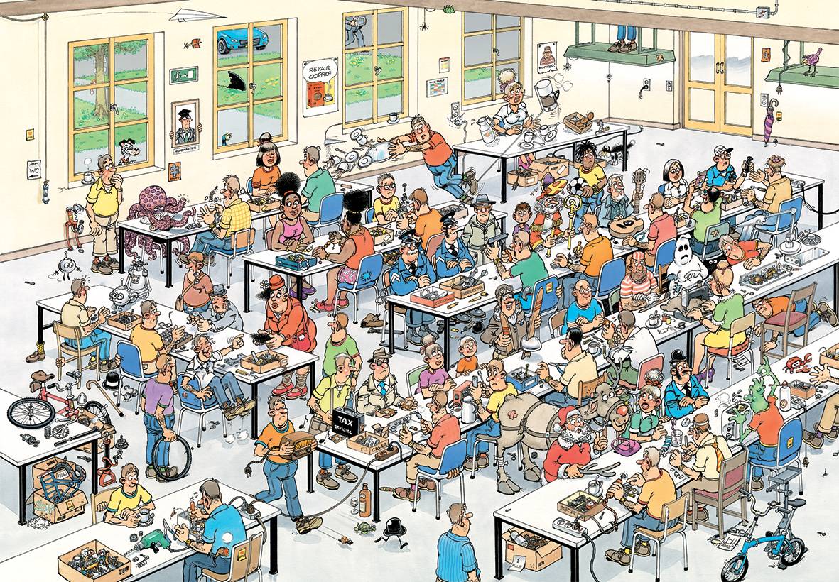 Jan van Haasteren - Können wir das schaffen? - 2000 Teile Puzzle