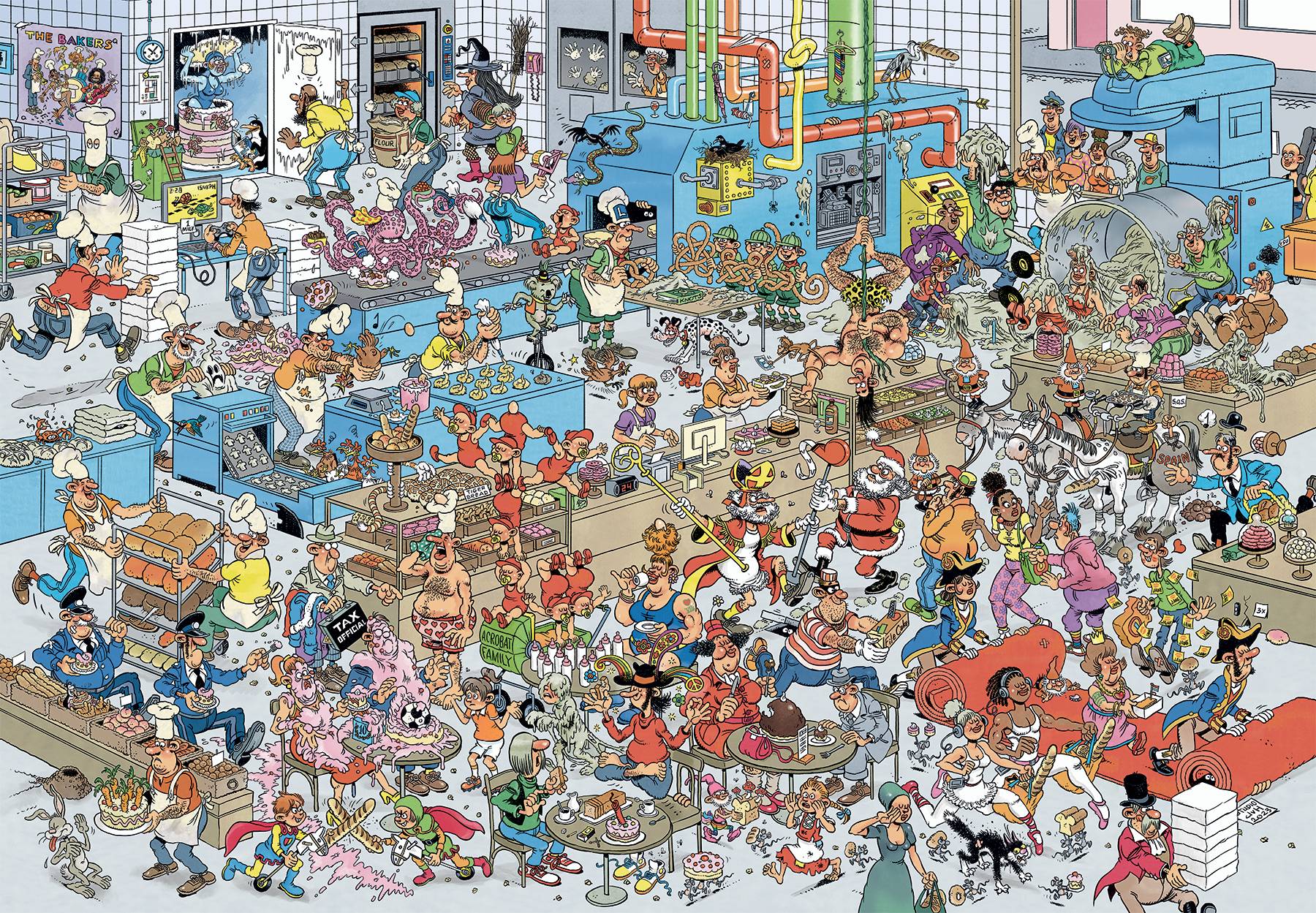 Jan van Haasteren - Die Bäckerei 2000 Teile Puzzle