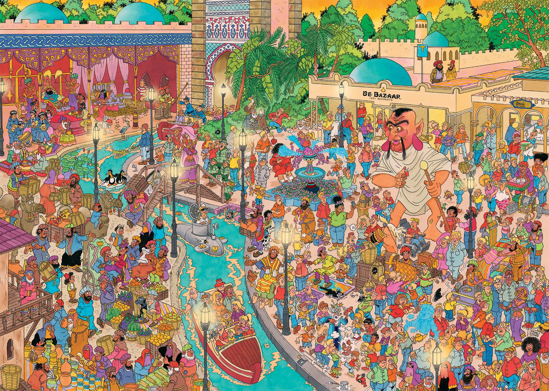 Jan van Haasteren - Fata Morgana Efteling - 1000 Teile Puzzle