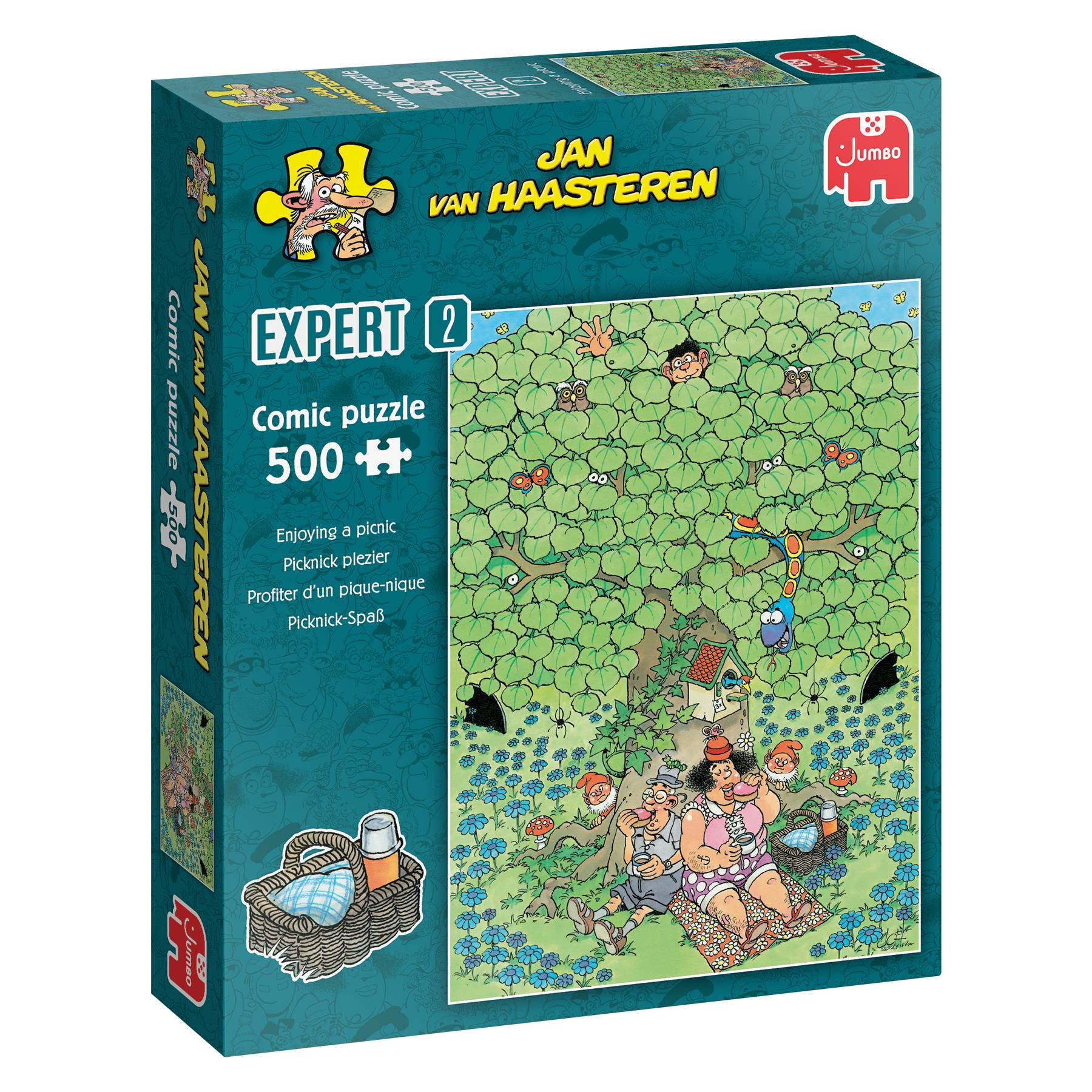 Jan van Haasteren Expert 2 - Picknick - Spaß 500 Teile Puzzle