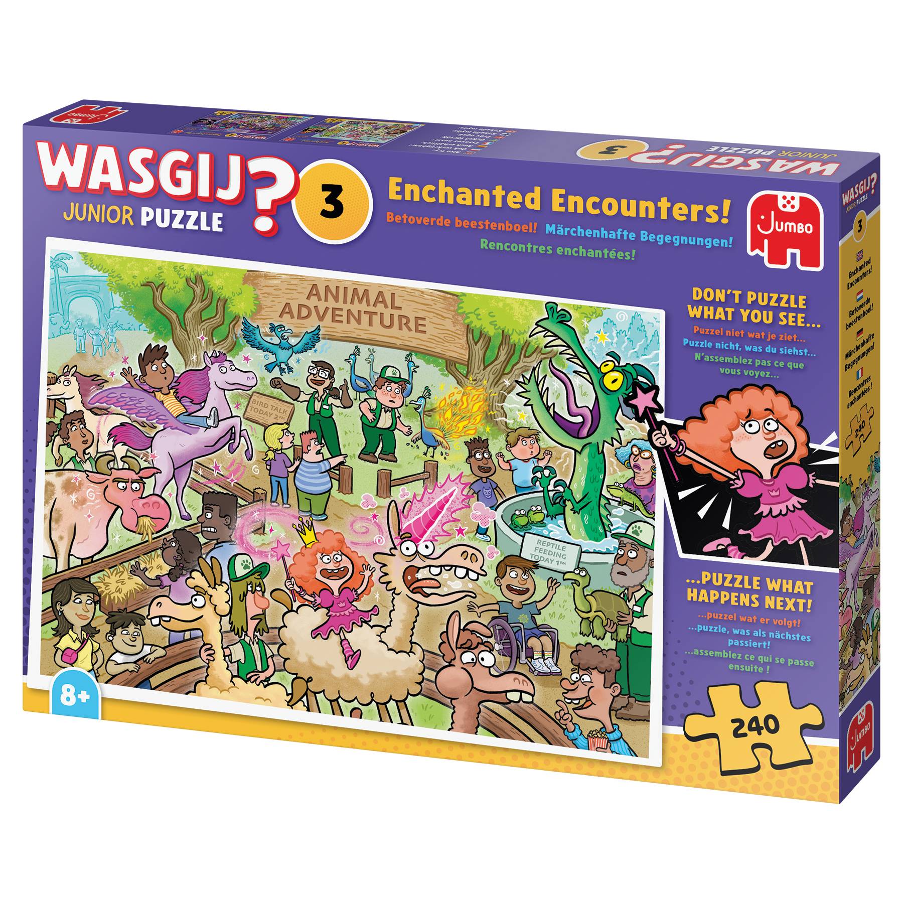 Wasgij Junior 3 - Märchenhafte Begegnungen! (240 Teile Puzzle)