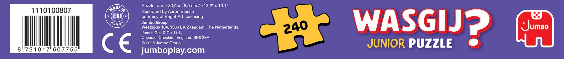 Wasgij Junior 2 - Popcorn-Power! (240 Teile Puzzle)