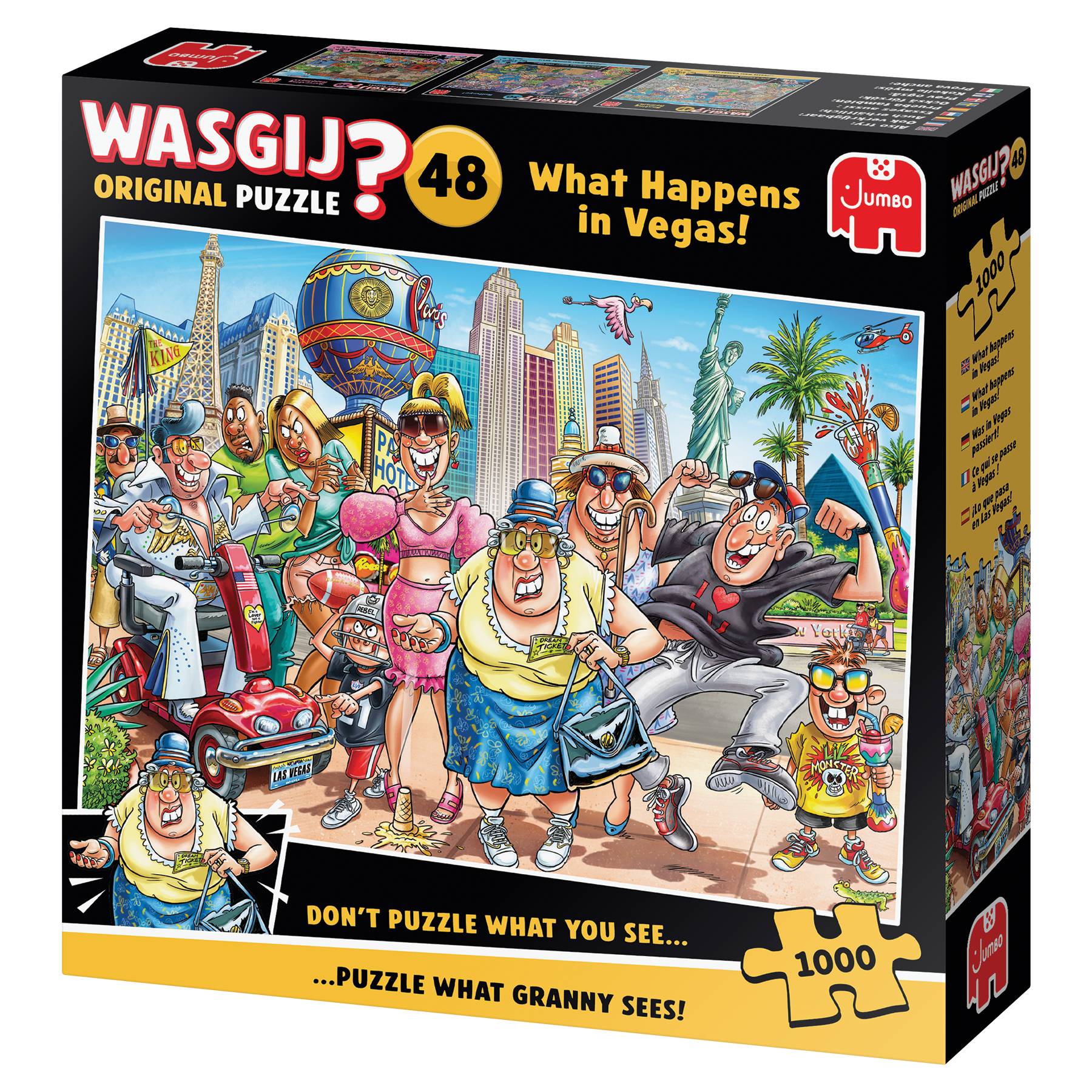 Wasgij Original 48, Was in Vegas passiert!, 1000 Teile Puzzle