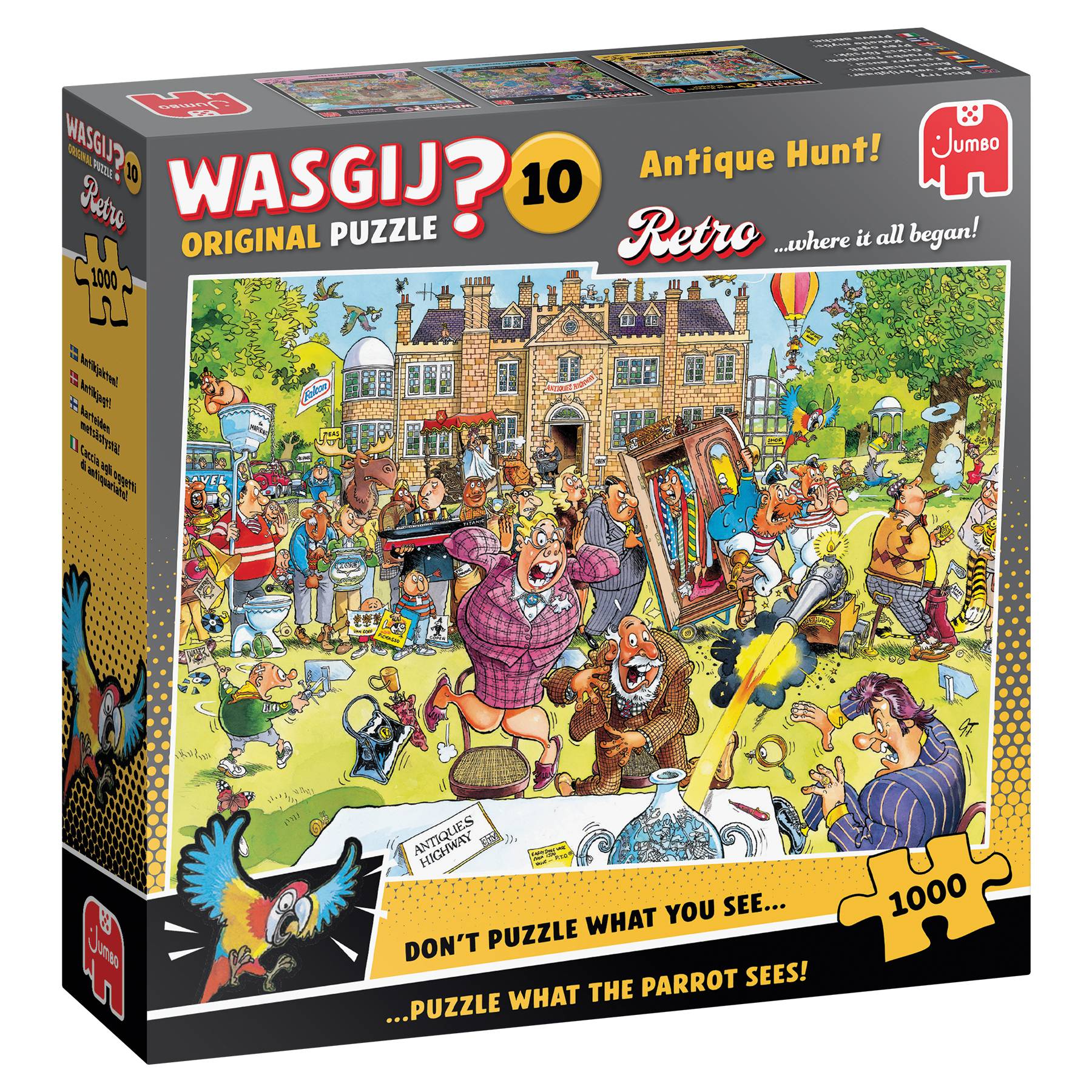 Wasgij Original Retro 10, Antiquitätenjagd!, 1000 Teile Puzzle