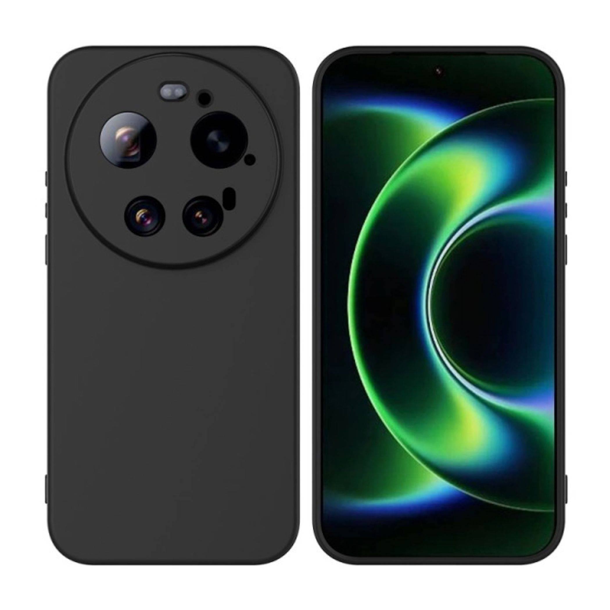 Handy Hülle für Xiaomi 17 Ultra Silikon TPU Slim Dünn Stoßfest Flexibel Schwarz