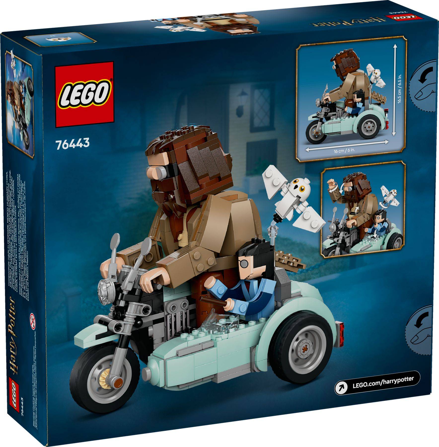 LEGO® Harry Potter™ 76443 Hagrids und Harrys Motorradtour