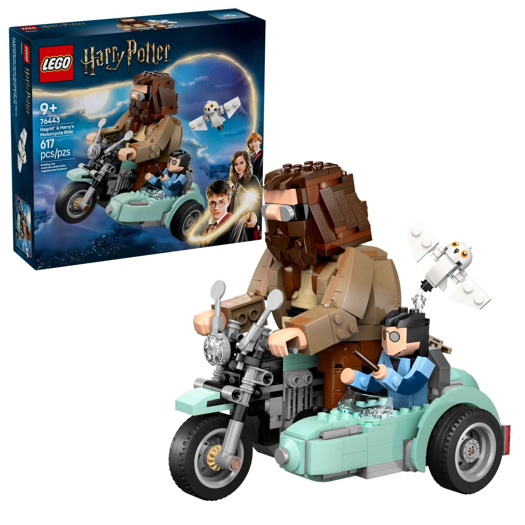 LEGO® Harry Potter™ 76443 Hagrids und Harrys Motorradtour