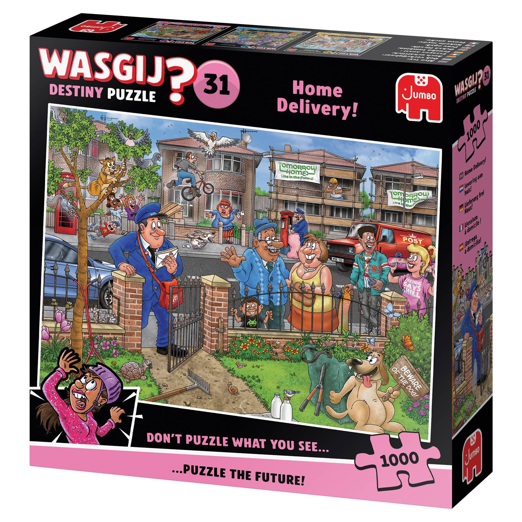 Wasgij Destiny Puzzle 31 - Lieferung frei Haus - 1000 Teile Puzzle