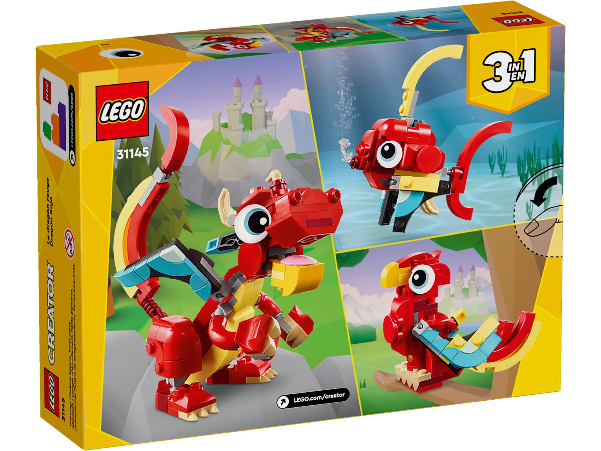 LEGO® Creator 31145 Roter Drache