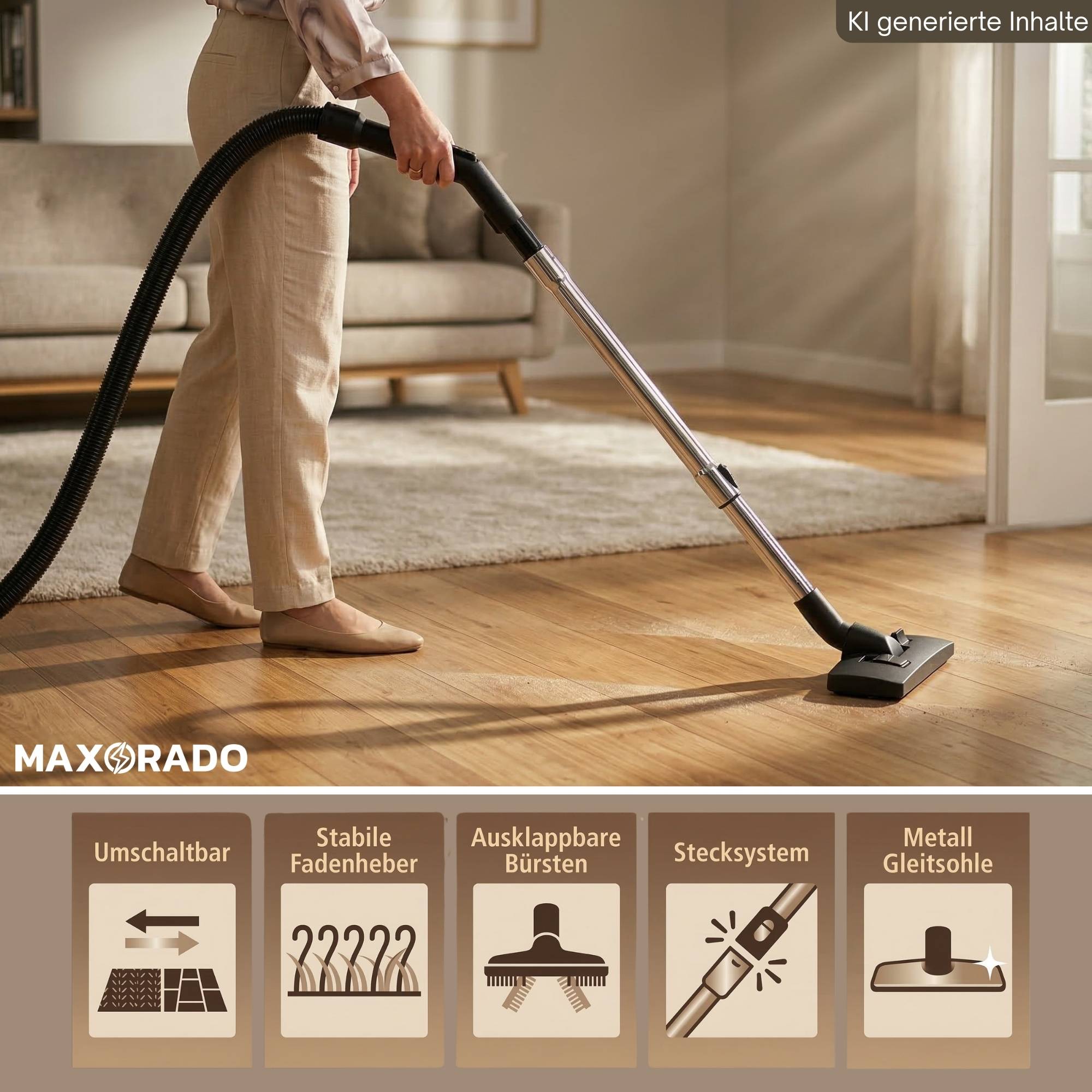 Staubsaugerdüse Rohr Schlauch Griff passend für Siemens Z 3.0, 4.0, 5.0, 6.0, Q 4.0, 5.0, 8.0, M 5.0 Zubehör Staubsauger Set