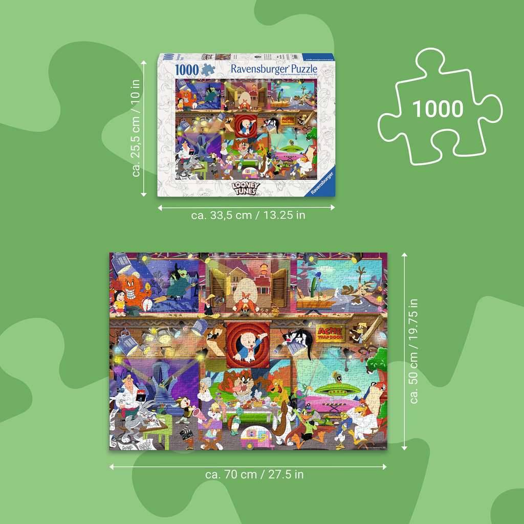 Looney Tunes Studio – 1000 Teile Puzzle von Ravensburger