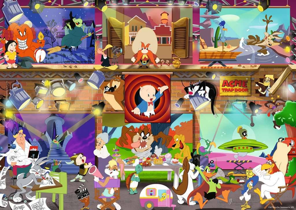 Looney Tunes Studio – 1000 Teile Puzzle von Ravensburger