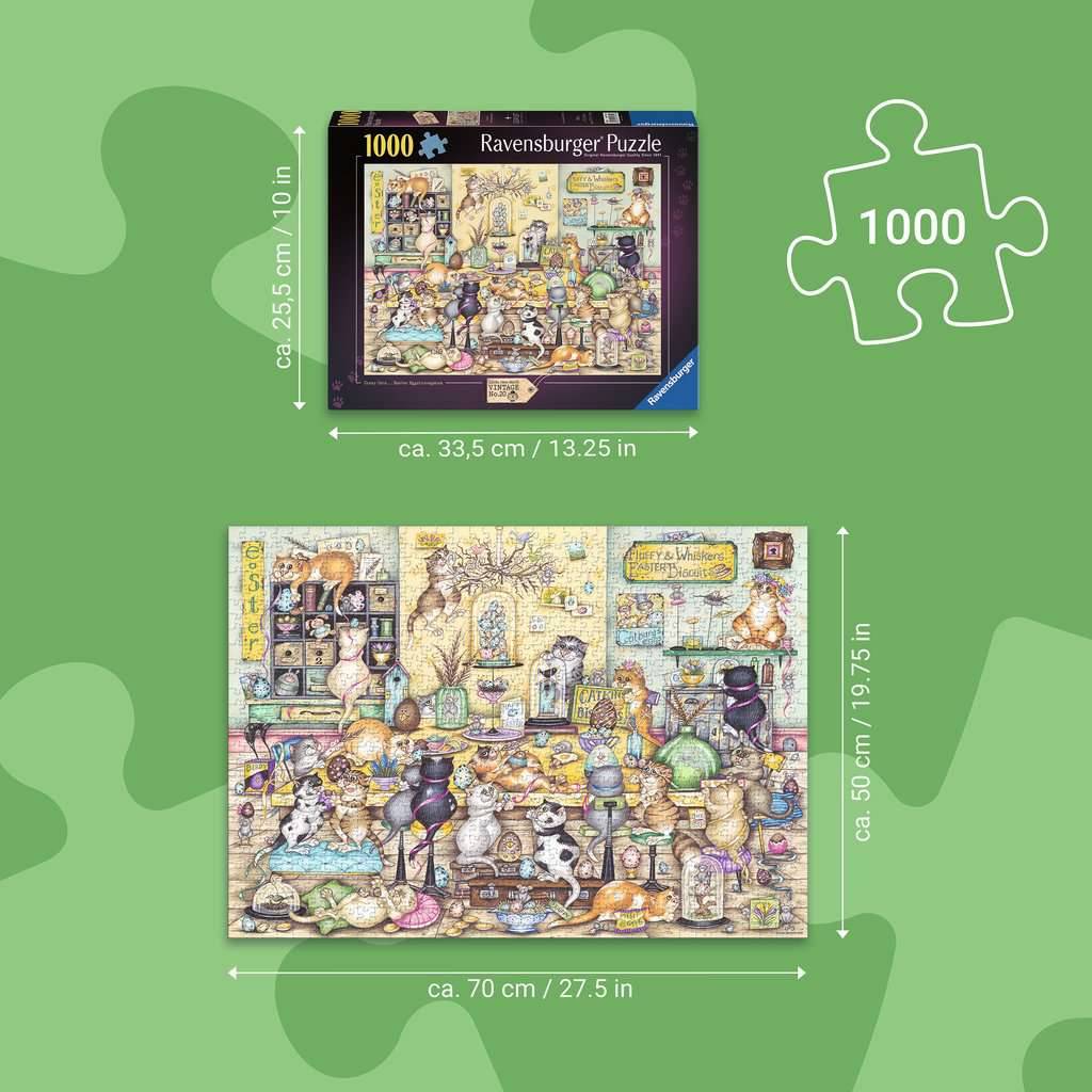 Crazy Cats – 1000 Teile Puzzle von Ravensburger
