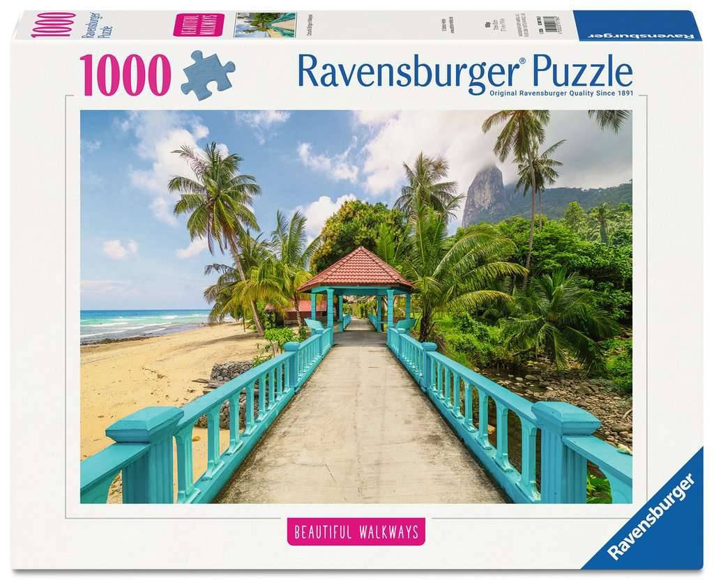 Farbenfrohe Brücke in Malaysia – 1000 Teile Puzzle von Ravensburger