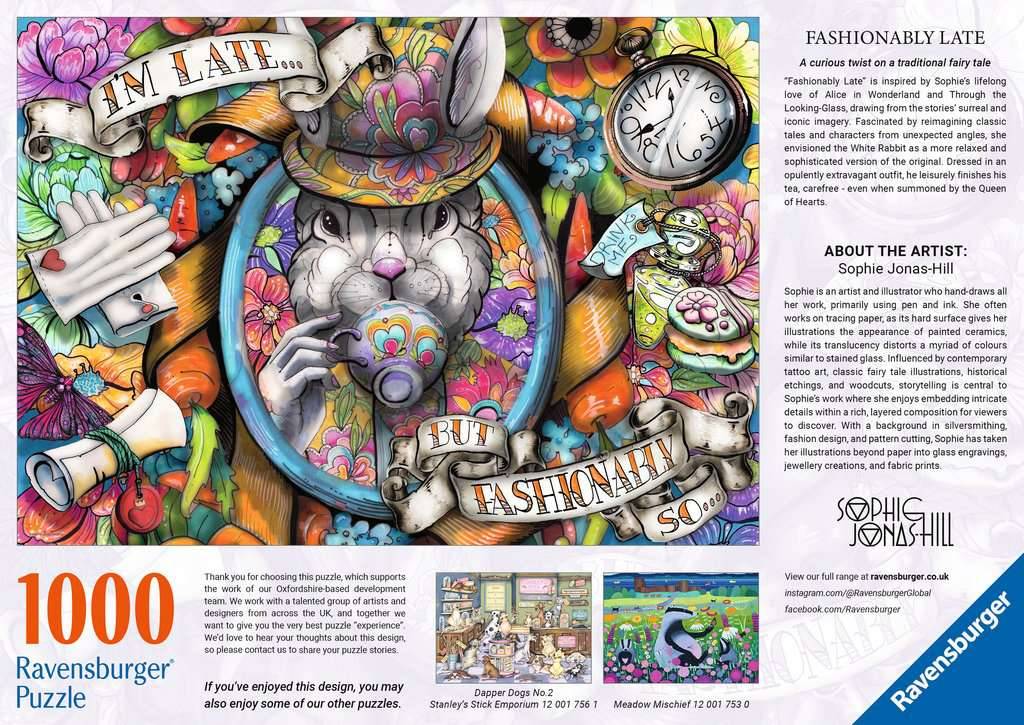 Nostalgie Nager – 1000 Teile Puzzle von Ravensburger