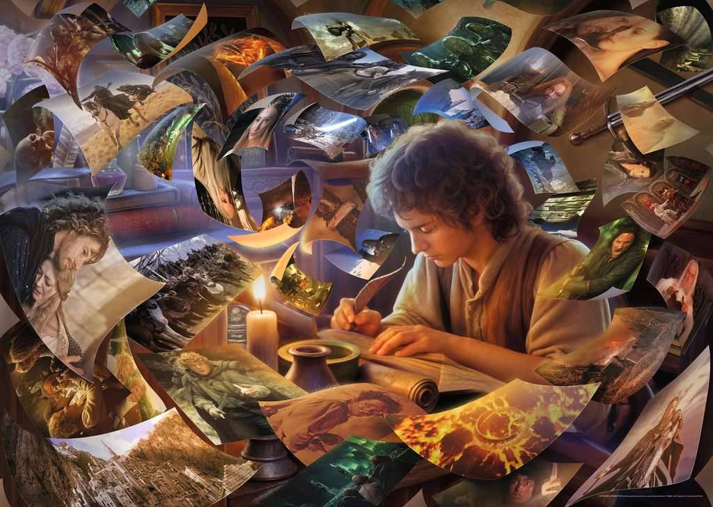 Frodo's Reise – 1000 Teile Puzzle von Ravensburger