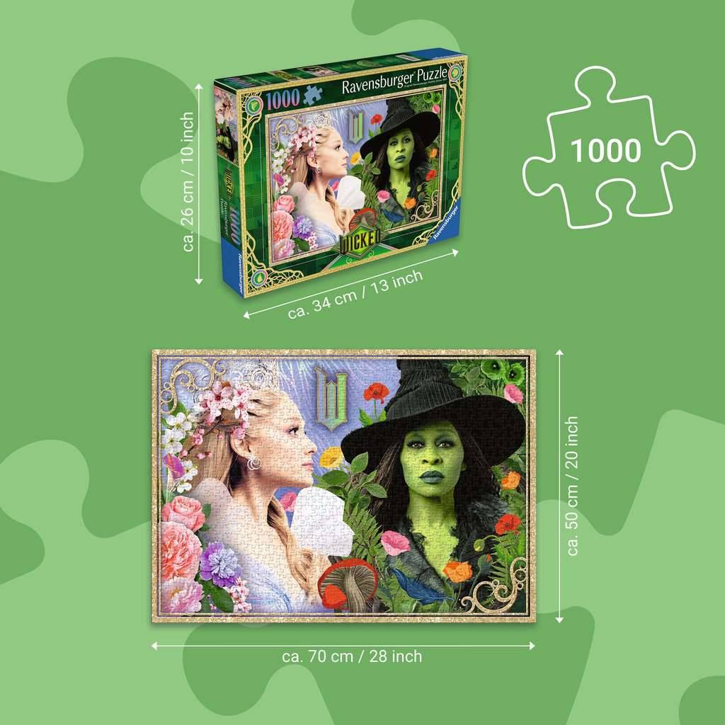 Ravensburger Puzzle 1000 Teile – Grenzenlose Liebe | Wicked Movie