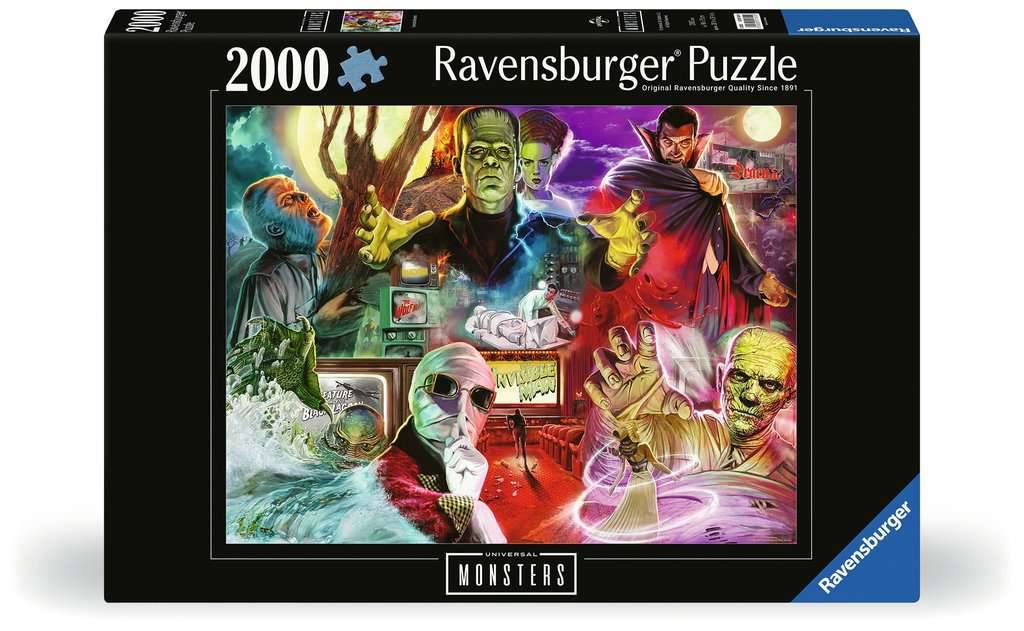 Universal Monsters – 2000 Teile Puzzle von Ravensburger