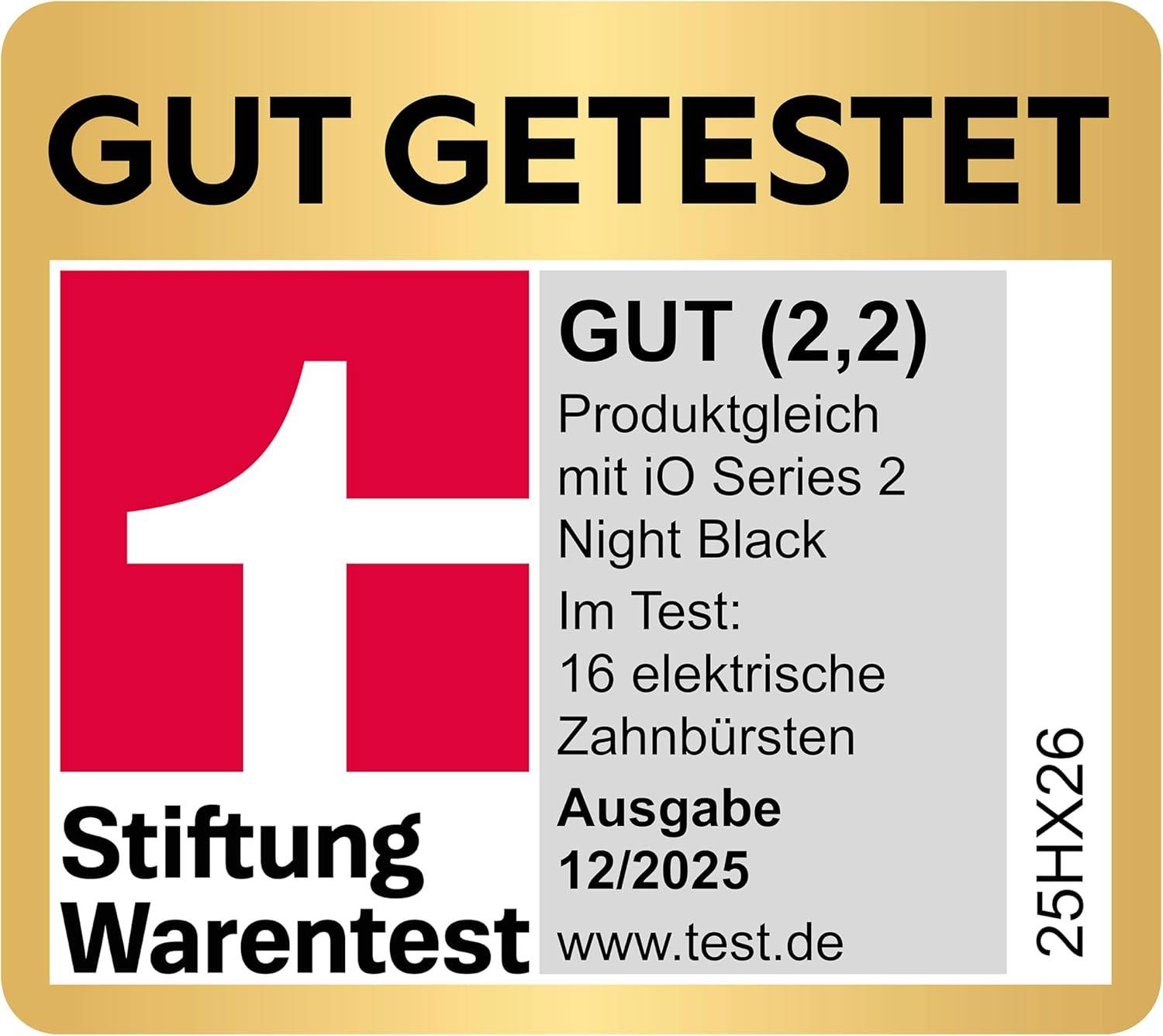Oral-B iO Series 2 Elektrische Zahnbürsten Doppelp. 2 Aufsteckbürsten Reise-Etui