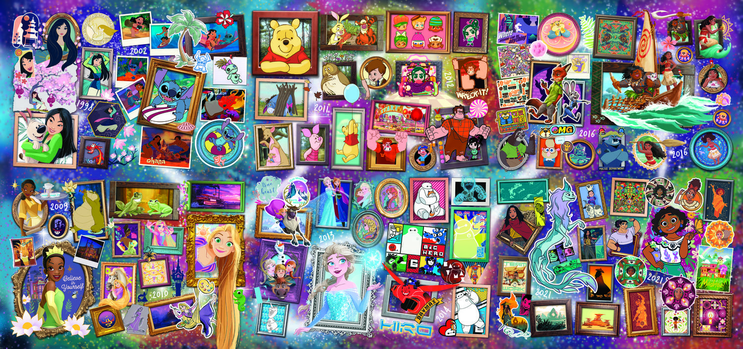 Trefl, The Greatest Disney Collection Vol. 2, 9000 Teile Puzzle