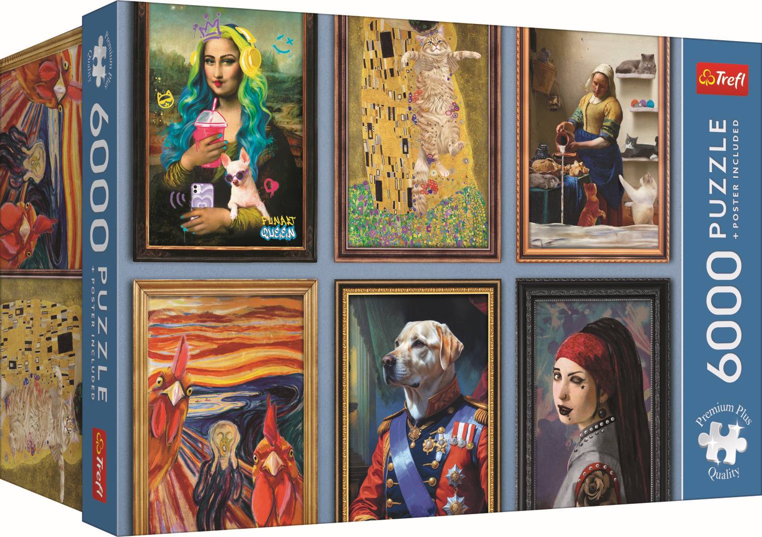 Trefl, Fun Art Collection, 6000 Teile Puzzle