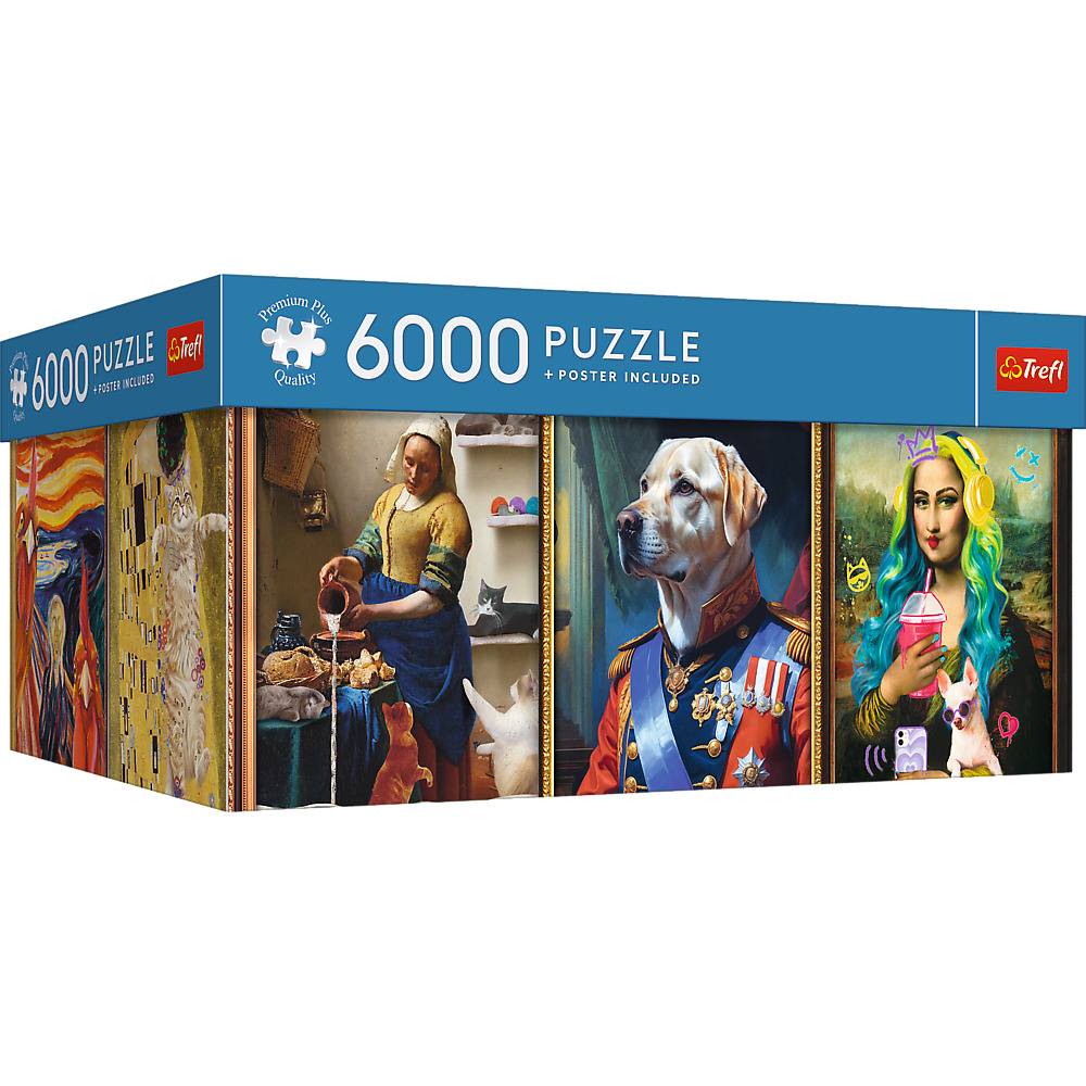 Trefl, Fun Art Collection, 6000 Teile Puzzle