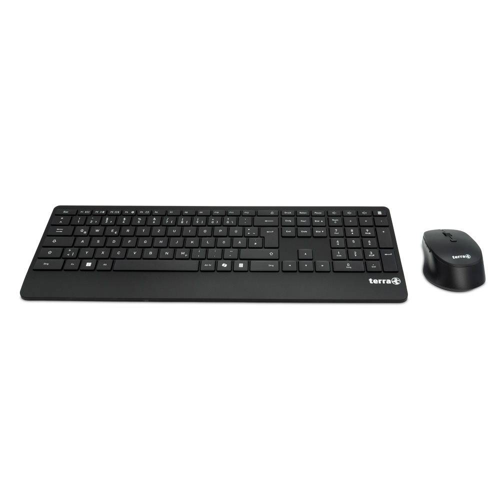 TERRA Desktop 4000 Wireless AES[DE] USB black Copilot Tastatur+Maus - QWERTZ -