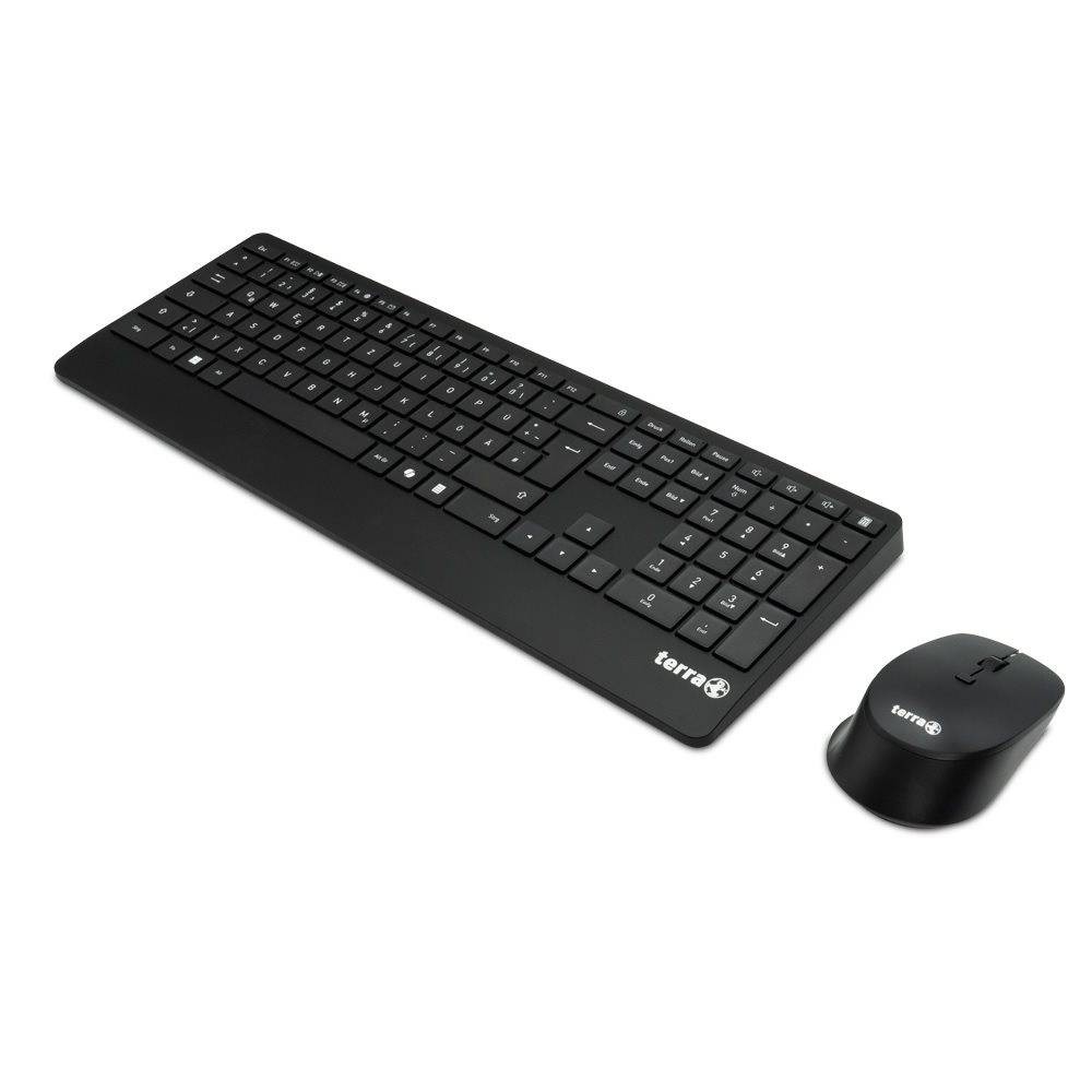 TERRA Desktop 4000 Wireless AES[DE] USB black Copilot Tastatur+Maus - QWERTZ -