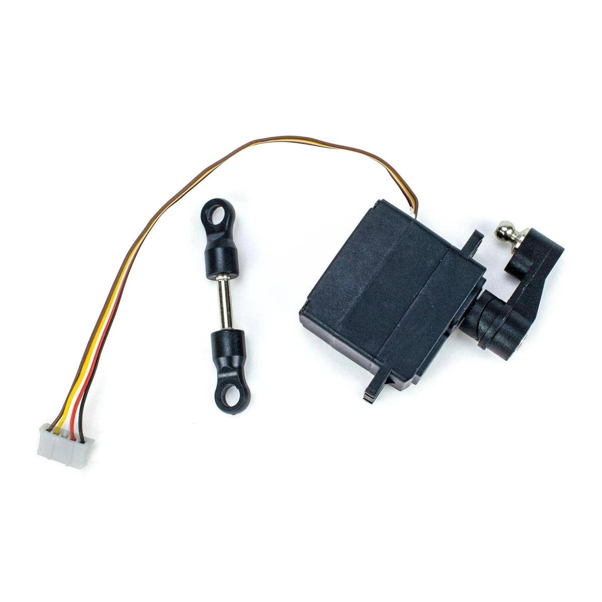 Servo (Brushless) mit Kabel und Servostange