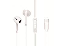 Conceptronic Headset Ohrhörer USB-C/Mikro/Bedien./+ ws - Kopfhörer - 20 KHz