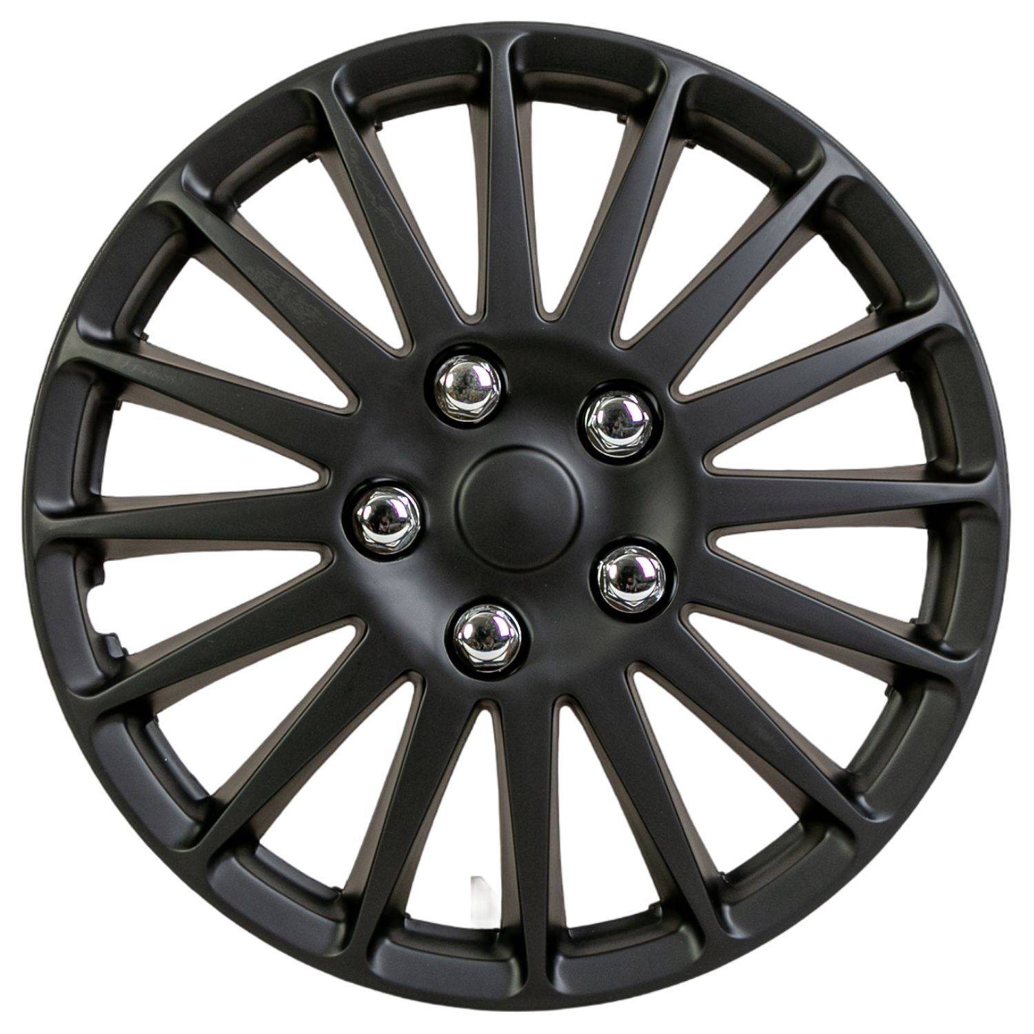 Radzierblenden-Set Suzuka 14 Zoll Schwarz