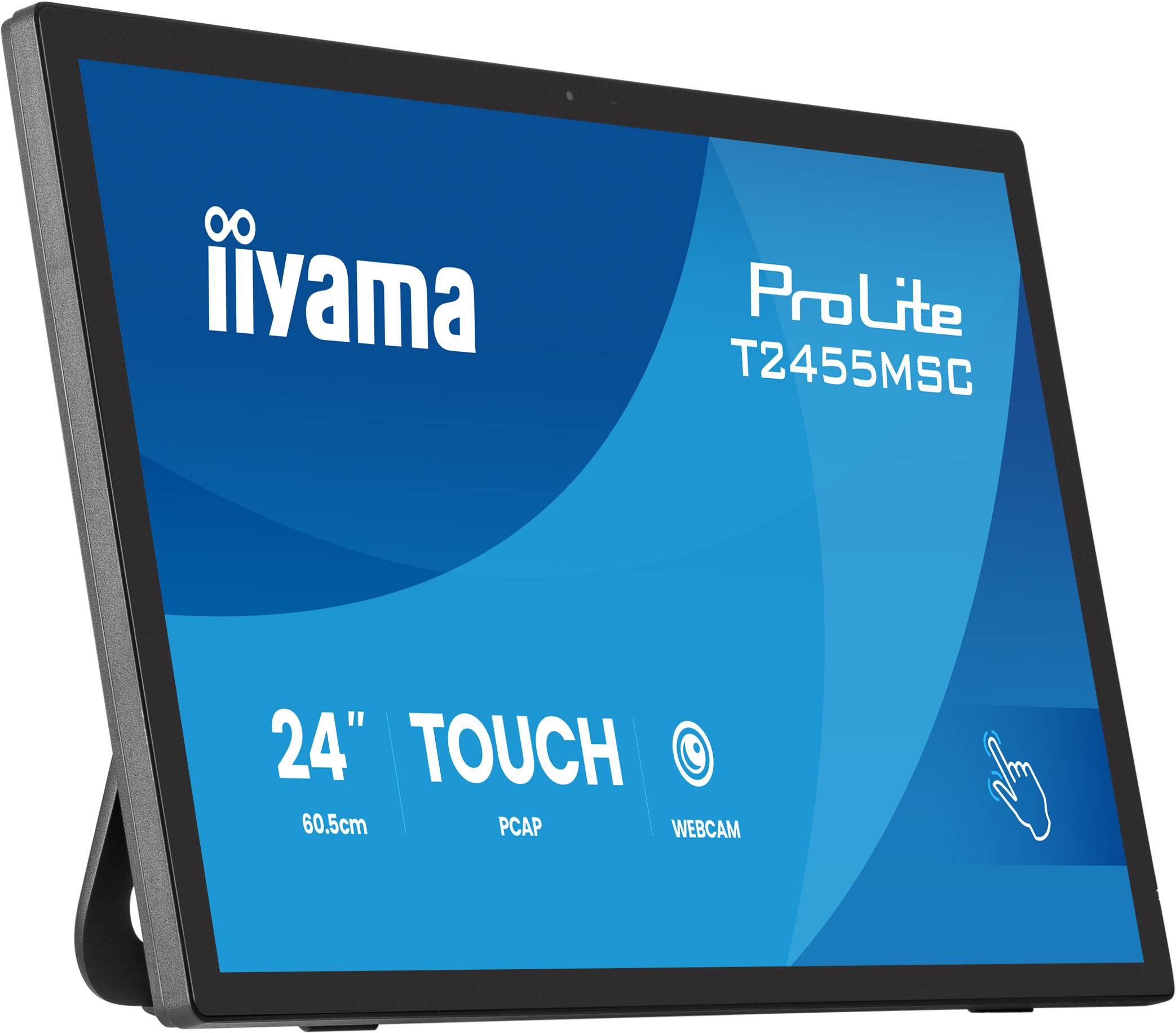 IIYAMA 60.5cm (23,8") T2455MSC-B2 16:9 M-Touch DP+HDMI+USB