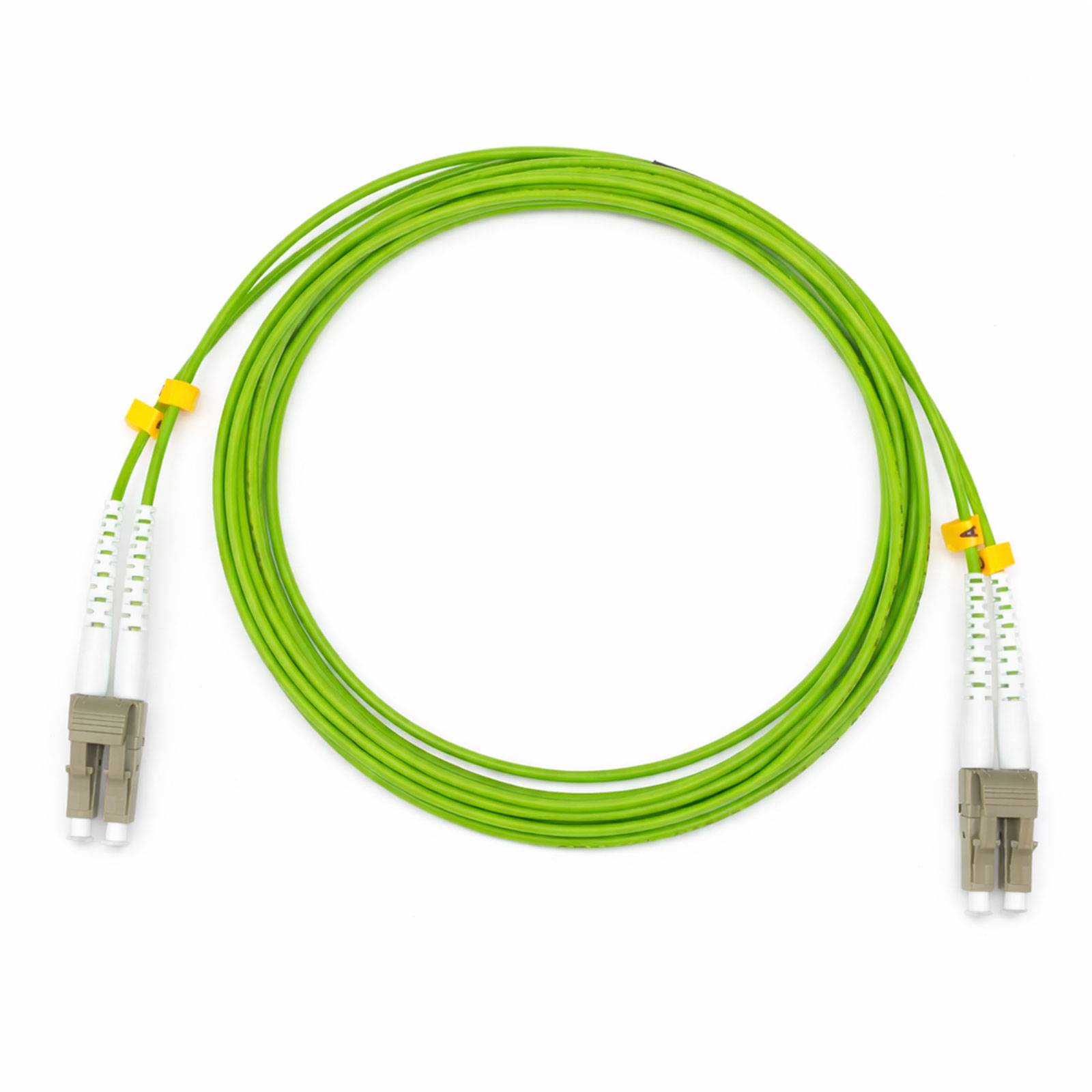 hb-digital Glasfaser Patchkabel OM5 LC-LC/UPC Duplex Multimode LSZH 10m