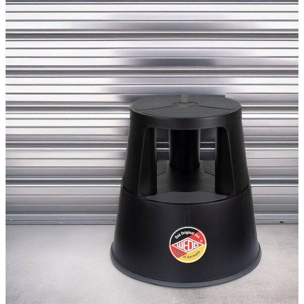 Rollhocker SuperStep Kunststoff schwarz - Banderolenverpackung